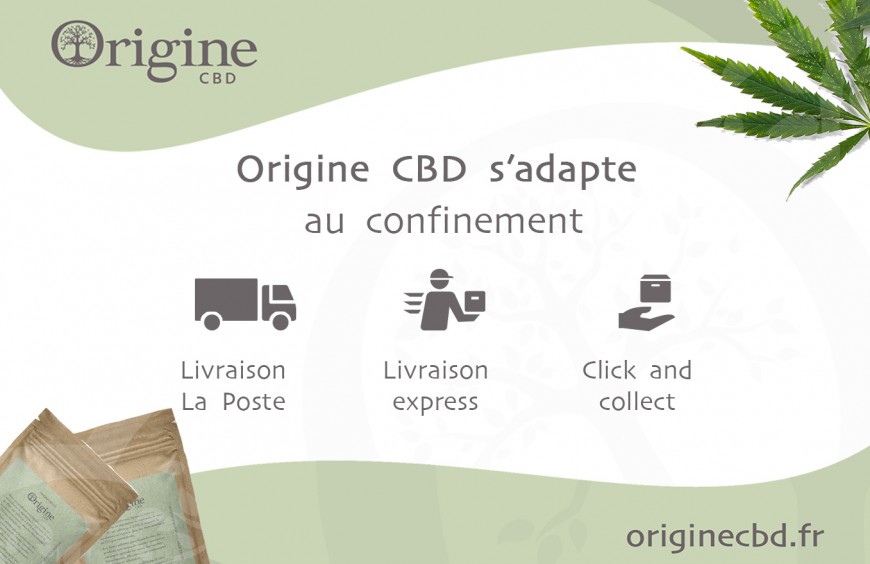 Origine CBD S'adapte Au Confinement